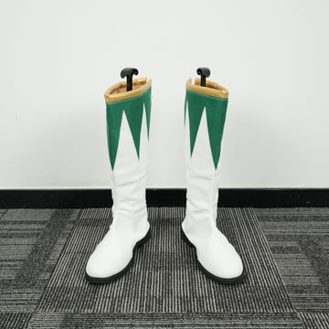 Green Rangers Custom Made Shoes Boots Cosplay Anime