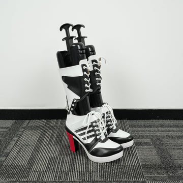 Harley Quinn Custom Made Shoes Boots Cosplay Anime