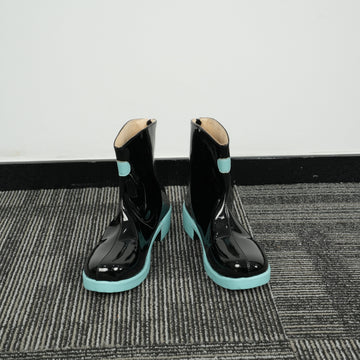 Miku Shiny Custom Made Shoes Boots Cosplay Anime