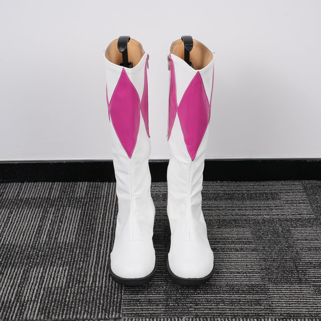 Pink Ranger Custom Made Shoes Boots Cosplay Anime