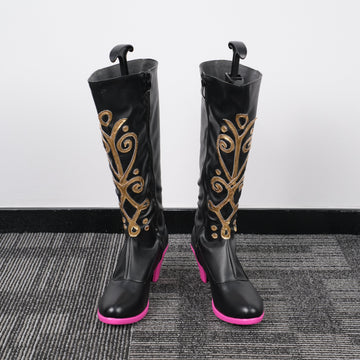 Princess Anna Frozen Boots Custom Made Shoes Boots Cosplay Anime