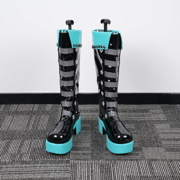 Miku Devil Custom Made Shoes Boots Cosplay Anime