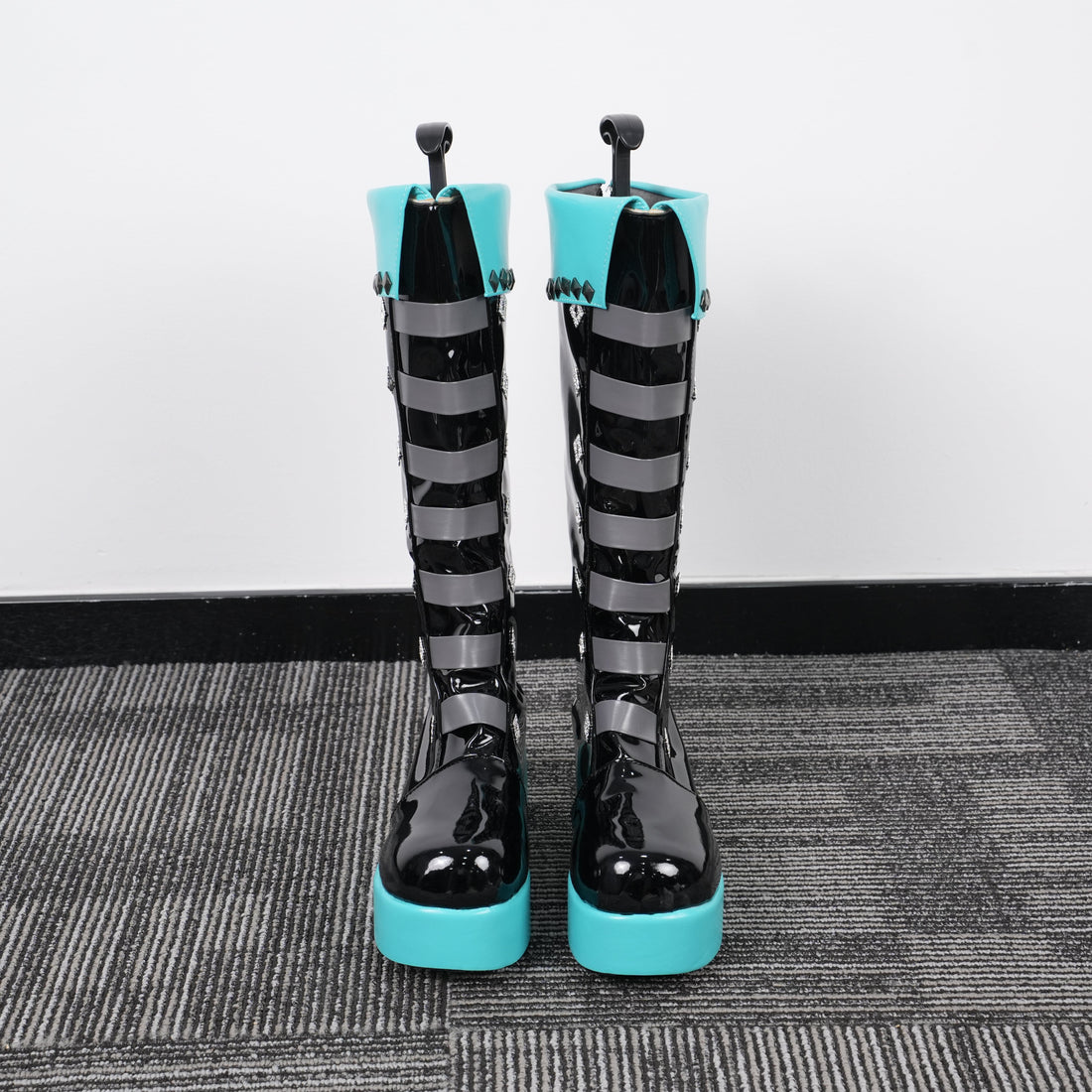 Miku Devil Custom Made Shoes Boots Cosplay Anime
