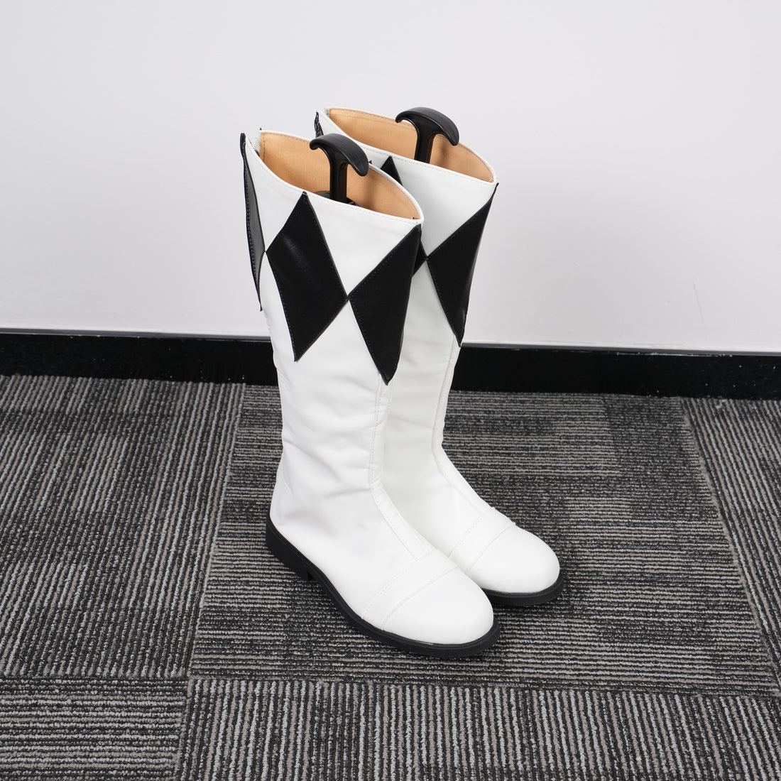 Black Ranger Custom Made Shoes Boots Cosplay Anime