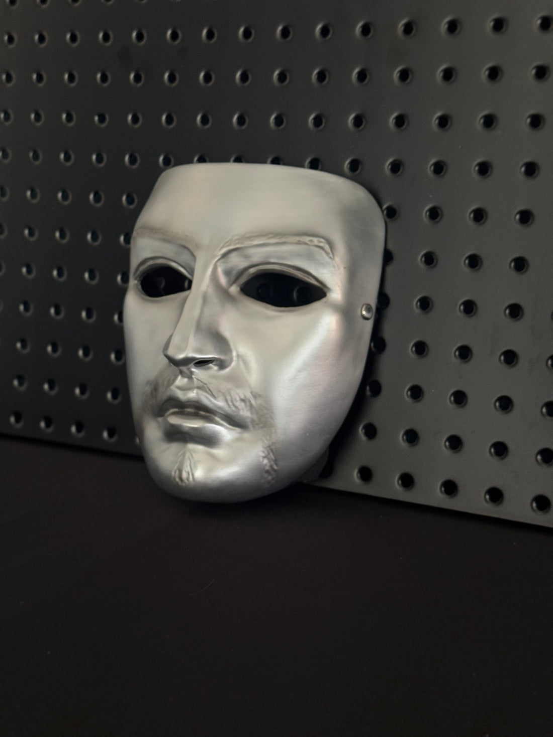 King Baldwin IV Cosplay Mask – Kingdom of Jerusalem Wearable Resin Helmet Prop