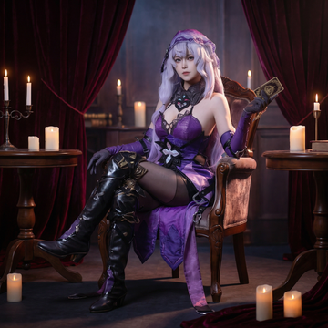 Black Swan Anime Cosplay Outfit - Complete Costume Set for Expo, Conventions Photoshoots
