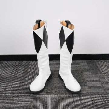 Black Ranger Custom Made Shoes Boots Cosplay Anime