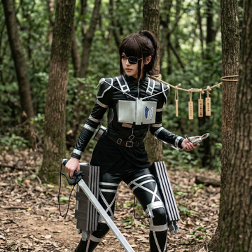 Survey Corps AOT Hange Zoe Cosplay Outfit - Complete Costume Set