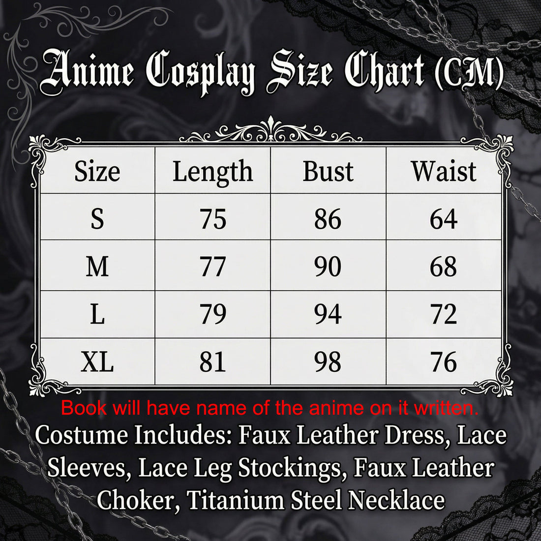Misa Amane Cosplay Costume – Death Note Gothic Outfit