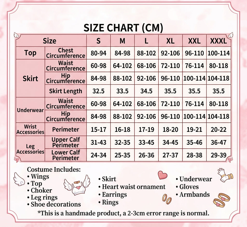 Panty Anarchy Cosplay Costume – Panty & Stocking with Garterbelt Angel Outfit