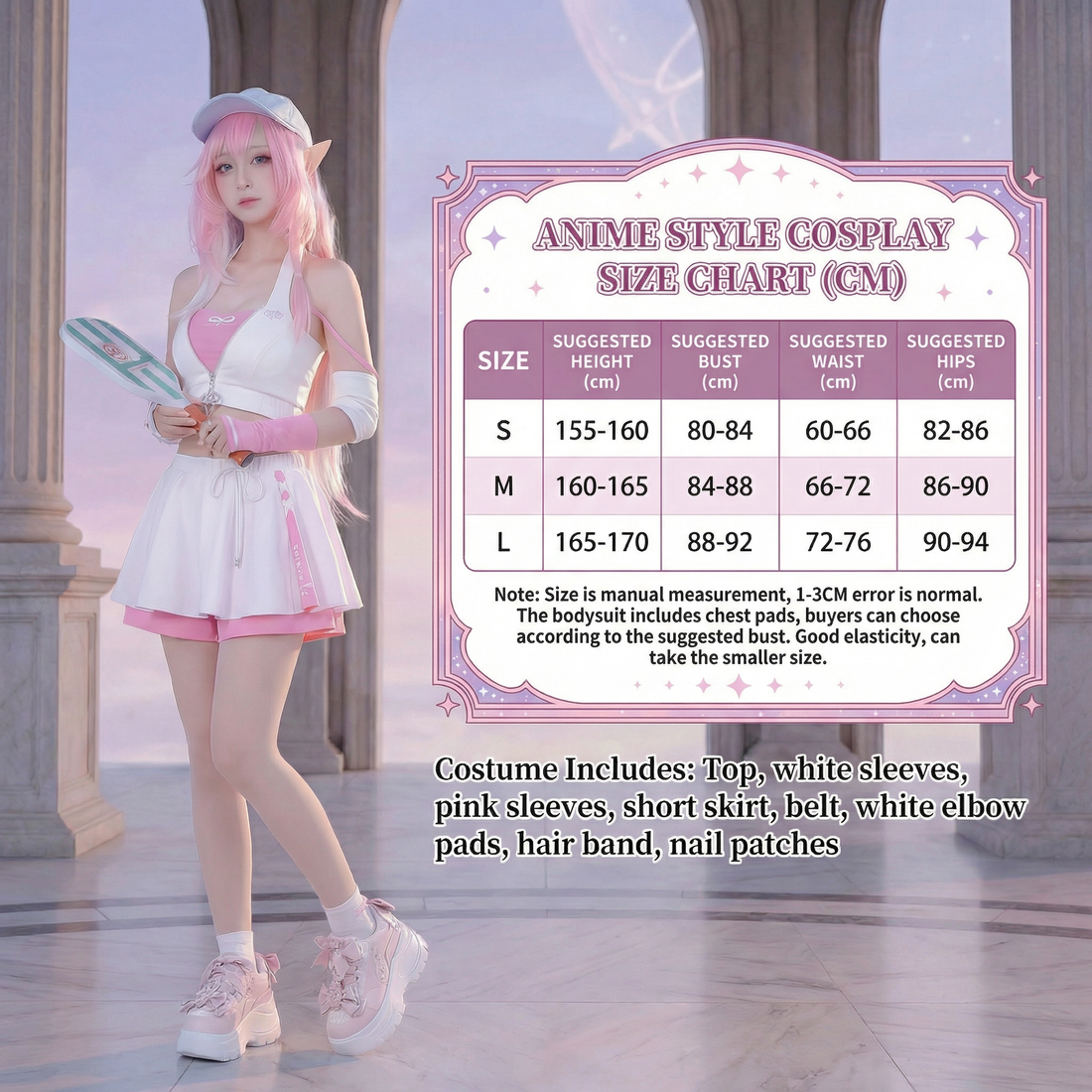 Cyrene Cosplay Costume – Honkai: Star Rail Collaboration Outfit