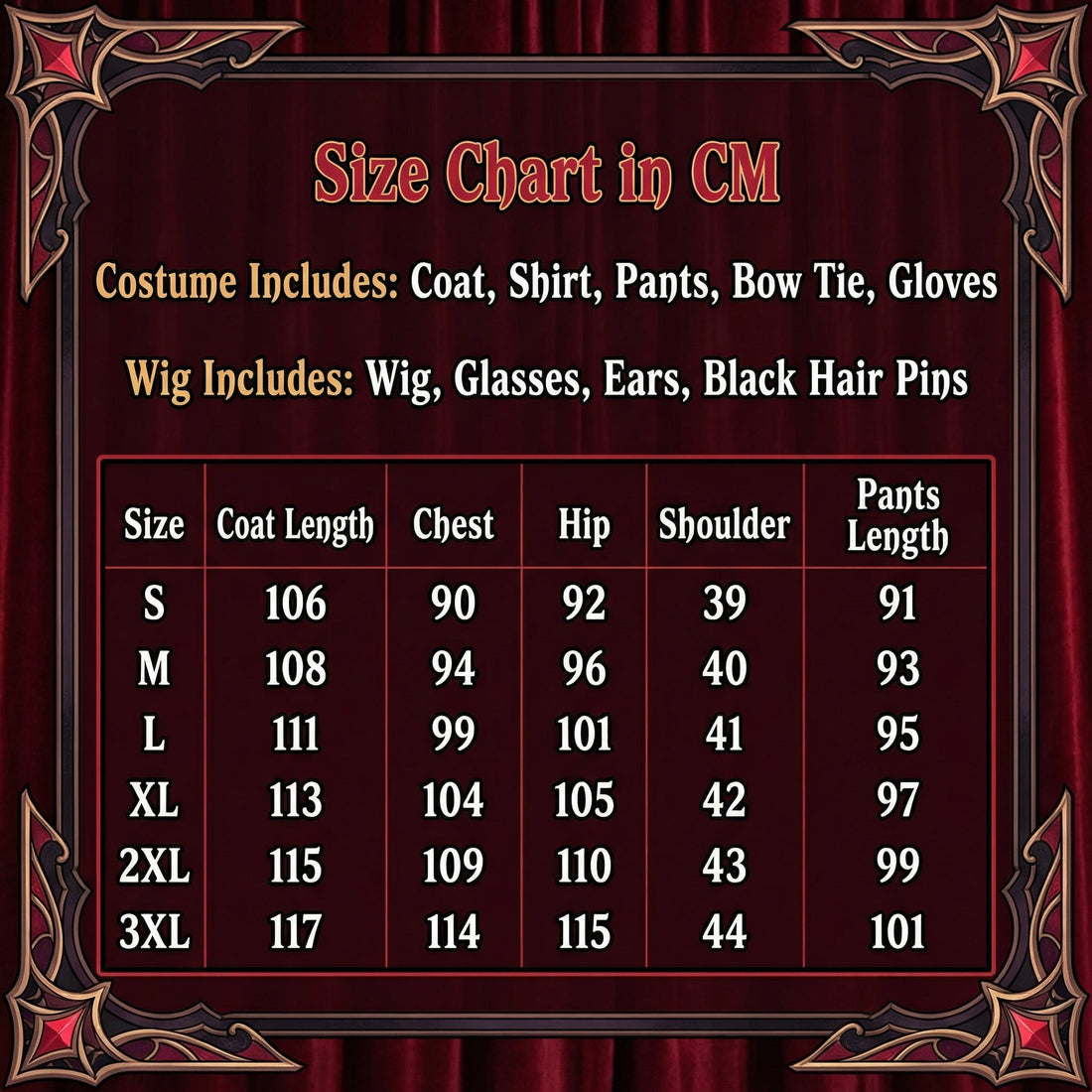 Alastor Cosplay Costume – Hazbin Hotel Radio Demon Outfit