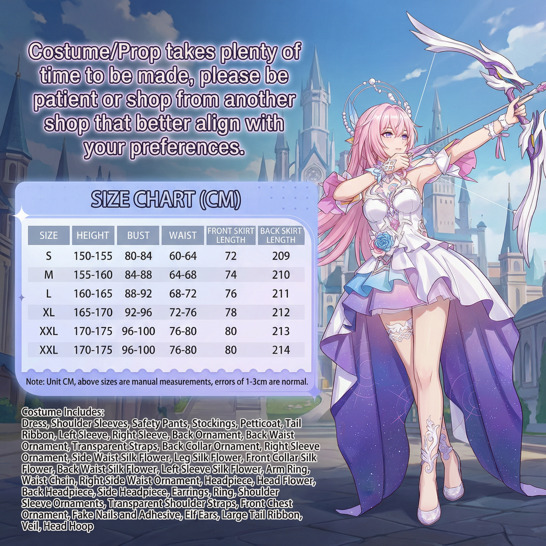 Cyrene Cosplay Costume – Honkai: Star Rail Signature Outfit