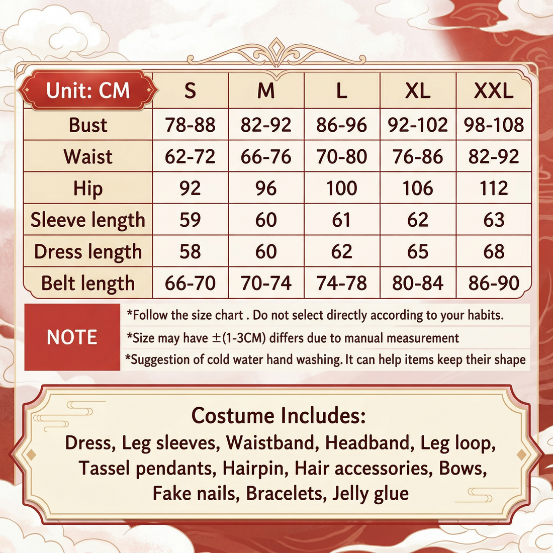 Ahri Red Magic Full Cosplay Outfit - Anime Costume Set for Events & Photoshoots