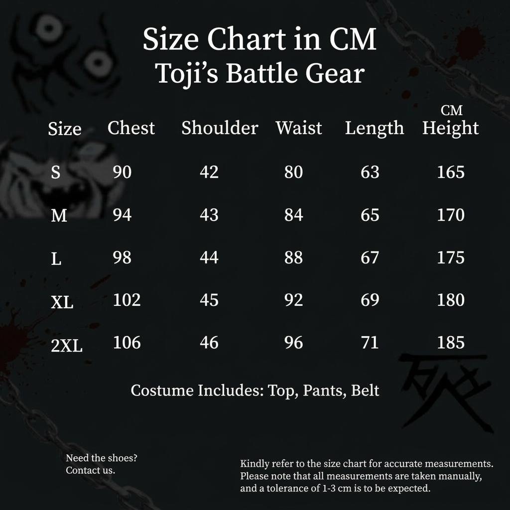 Toji Fushiguro Cosplay Costume – Jujutsu Kaisen Assassin Outfit