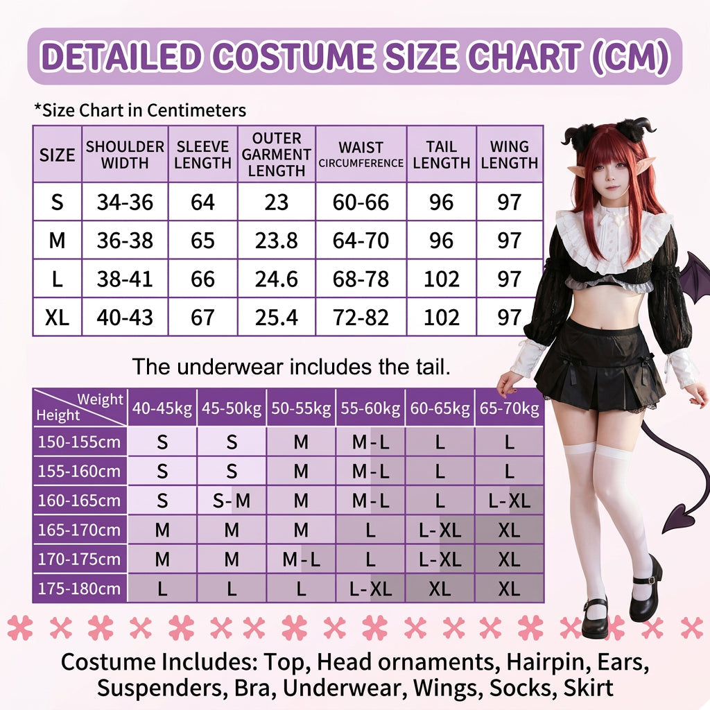 Marin Kitagawa Cosplay Costume – My Dress-Up Darling Devil Outfit