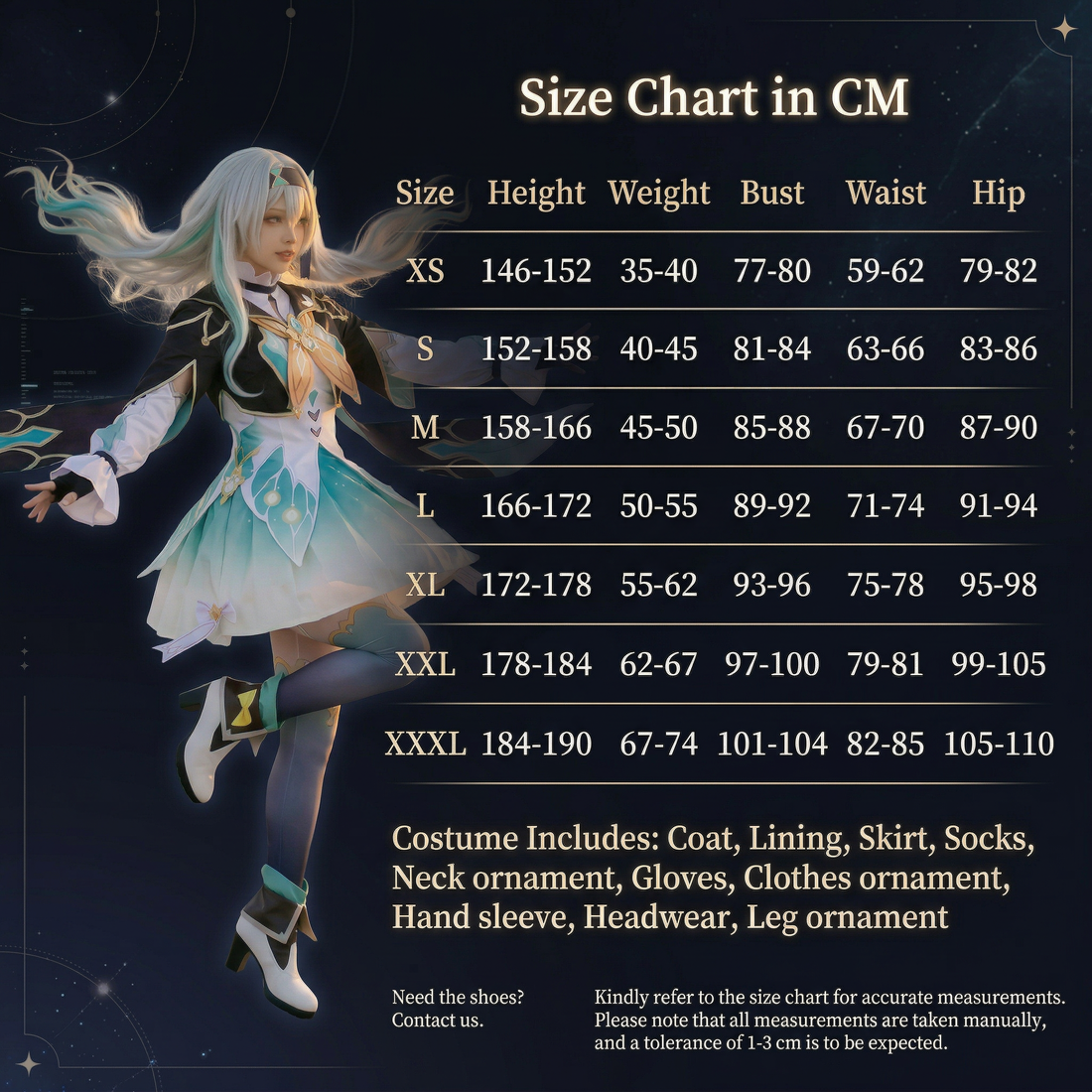 Firefly Cosplay Costume – Honkai: Star Rail Classic Outfit