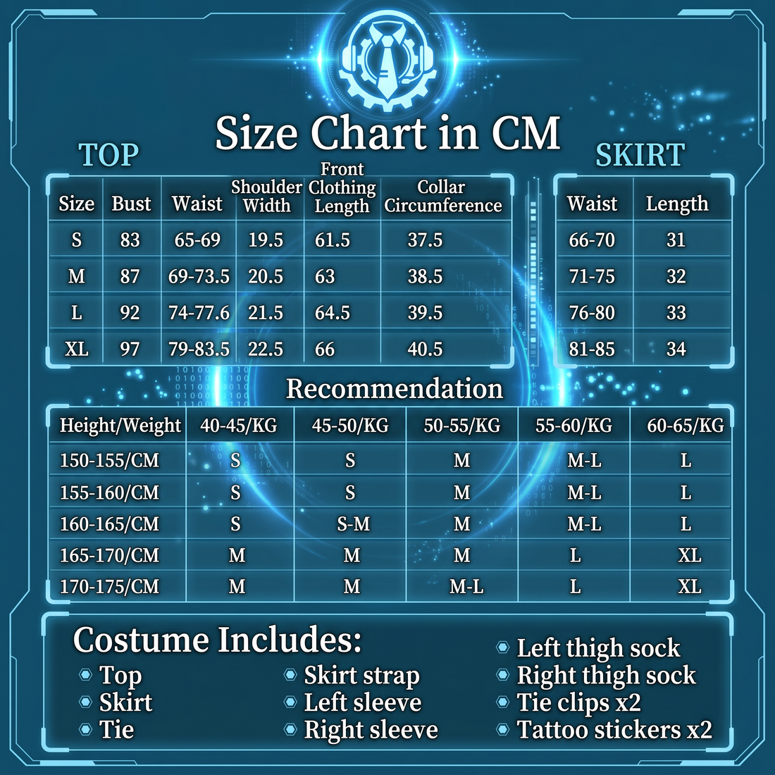 Hatsune Miku Cosplay Costume – Vocaloid New Edition Outfit