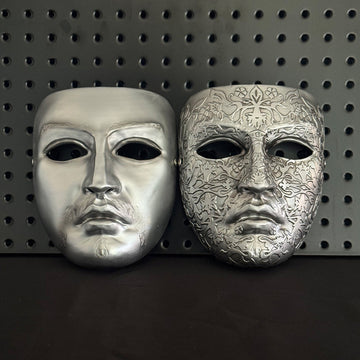 King Baldwin IV Cosplay Mask – Kingdom of Jerusalem Wearable Resin Helmet Prop