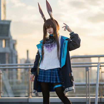 Amiya Character Cosplay Costume - Complete Anime Outfit for Expo & Photoshoots