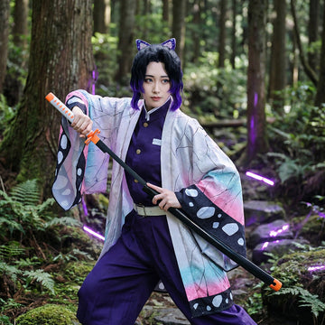 Kanae Purple Cosplay Outfit - Flower Pillar Costume for Expo-Events