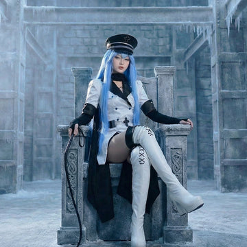 Esdeath Full Cosplay Outfit - Anime Costume Set for Events, Convention and Expo Use
