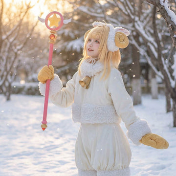 Sakura Winter Full Cosplay Costume - Event Ready