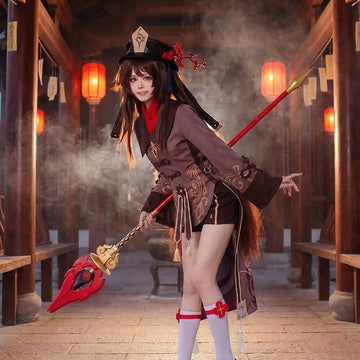 Hu Tao Full Cosplay Outfit - Anime Costume Set for Events, Expo and Photoshoots