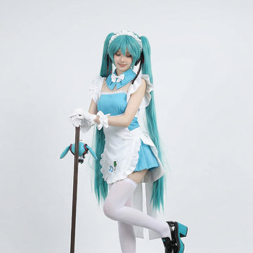 Maid Version Miku Cosplay Outfit - Complete Anime Costume