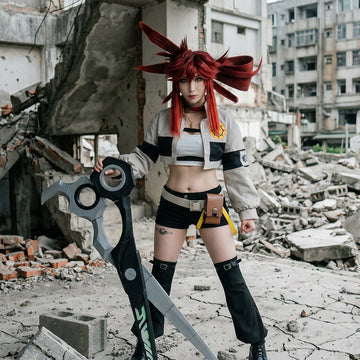 Riyo Reaper Inspired Cosplay Costume - Complete Anime Outfit for Expo and Convention Use