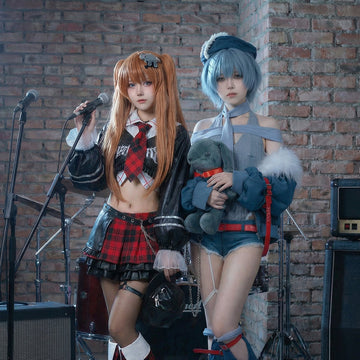 Punk Style Asuka Cosplay Outfit - Event & Expo Ready
