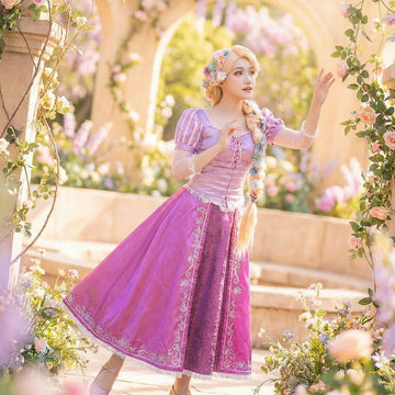 Rapunzel Inspired Cosplay Costume - Complete Princess Anime Outfit for Expo Events