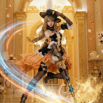 Navia Cosplay Costume - Complete Anime Outfit Set for Conventions, Expo & Photoshoots
