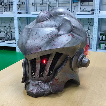 Goblin Slayer Helmet with LED Eyes – Goblin Slayer Cosplay Helmet