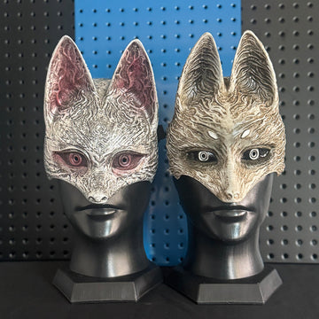 Shimizu Hinako & Kotoyuki Tsuneki Cosplay Mask Set – Silent Hill f Wearable Helmet Props