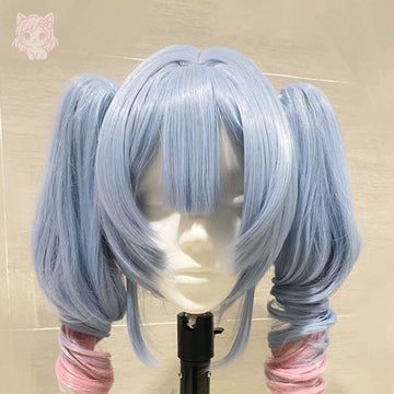 Hatsune Miku Pink Blue Cosplay Wig – Vocaloid Pink Blue Character Wig