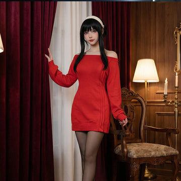Yor Forger Full Cosplay Outfit - Anime Costume Set for Events and Photoshoots