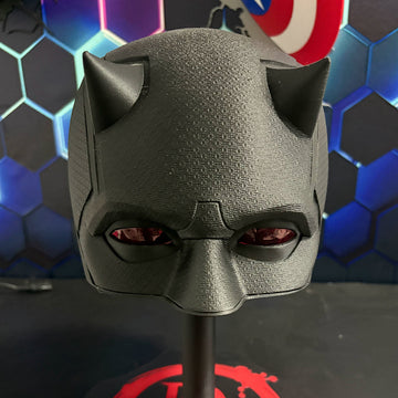Daredevil Cosplay Mask – Marvel Comics Battle Ready Cowl
