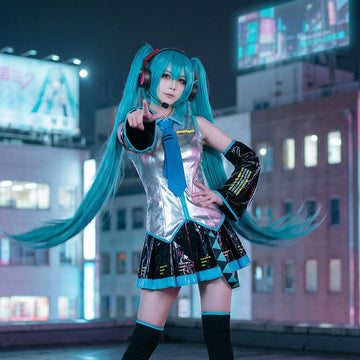 Miku Classic Full Cosplay Costume - Event & Photoshoot Ready Set