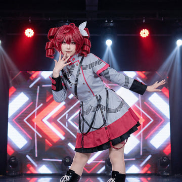 Kasane Teto Inspired Cosplay Costume for Expo & Events