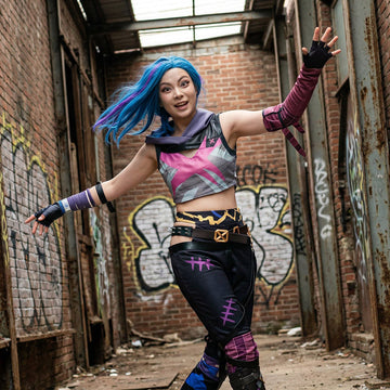 Jinx v2 Convention Ready Cosplay Costume - Full Anime Set