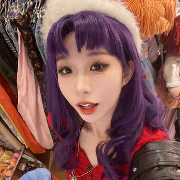 Misato Katsuragi Cosplay Wig – Neon Genesis Evangelion Anime Character Wig