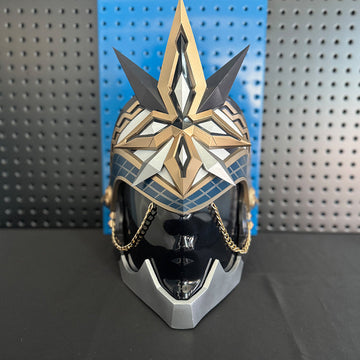 Capitano Cosplay Mask – Genshin Impact Wearable Helmet Prop