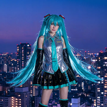 New Edition Miku Character Cosplay Costume - Complete Anime Outfit for Event Use