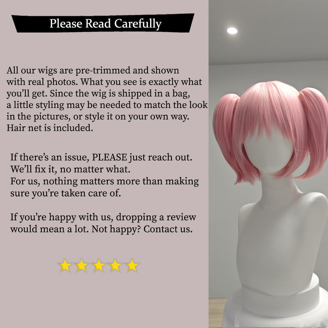 Madoka Kaname Cosplay Wig – Puella Magi Madoka Magica Anime Character Wig